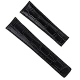 StrapJunkie sj-tfa- (TH) dswg327-bk-22 – Lederriemen, Schwarz (22)