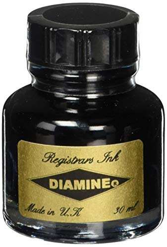 Diamina 30 ml de tinta embotellada del secretario - azul/negro