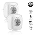 Produktbild WLAN Smart Steckdose 2er Pack, WEYTY 16A 3000W Intelligente Plug Alexa Wifi Steckdose Kompatibel mit Amazon Alexa,Google Home und IFTTT, APP Fernbedienung,Timer Schedule, Unterstützung 2.4GHz Netzwerk