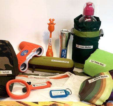146 Etiquetas para marcar ropa y objetos  PACK MULTICOLOR  PALETA 1 