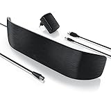 Denominación del modelo: Antena 28dbi DVB-T2 HD de Aplic / antena de interior (activa/multidireccional) | Con amplificador integrado para una mejor potencia de recepción | Incl. adaptador de red USB | 302981