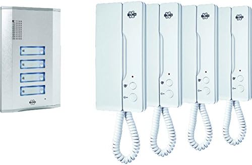 Advanced Byron Audio Door Intercom for Kit 4 Apartments 240v [Pack of 1] --