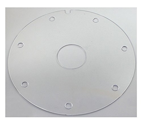 budawi® – Plexiglaseinlage Ø 22 cm für Zimmerbrunnenschalen, Einlage-Plexiglasscheibe - 2