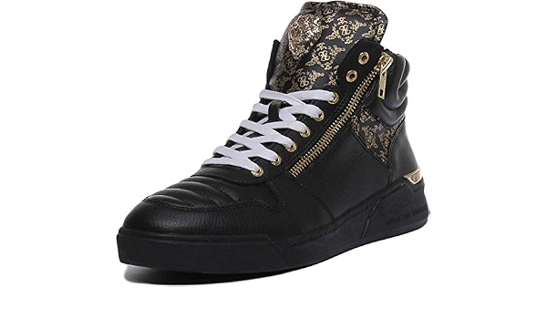 Guess, scarpe da ginnastica da uomo con cerniera, Nero (nero multicolore),  46 EU : Amazon.it: Scarpe e borse