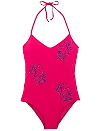 Bañador de una sola pieza con estampado Cacatoès - Mujer