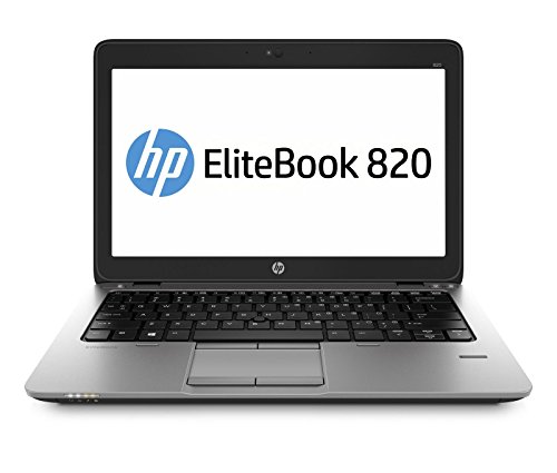 HP EliteBook 820 G2 Notebook Laptop  Silver  -  Intel Core i5-5200U 2 7 GHz  4 GB RAM  256 HDD  Windows 7 Professional 