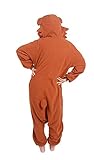 Honeystore Anime Tier Lovely Cosplay Halloween Kostüm Kleidung Nachbar Pyjamas ?raun Bär Schlafanzug M - 