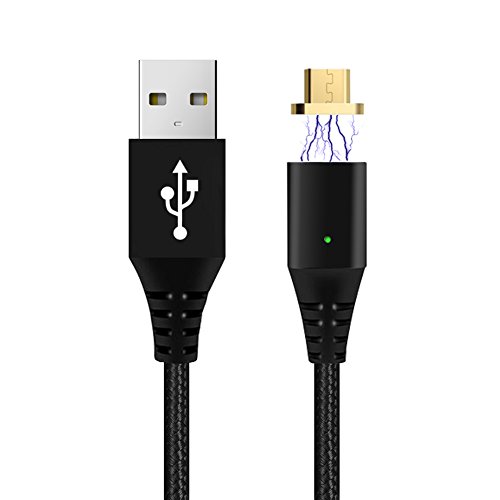 Magnetic-Cable-MENGGOOD-USB-Charging-Cable-Nylon-Braided-Micro-USB-Magnet-Charger-Data-Cables-Android-Charge-Line-for-Samsung-Galaxy-S2-S3-S4-S5-Huawei-LG-Sony-HTC-Kindle-PS4-Controller-etc
