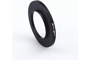 AMOPOFO 39 a 49mm Anello per filtro in metallo da,per obiettivo fotocamera con filettatura filtro da 39mm su anello filtro da 49mm UV ND CPL