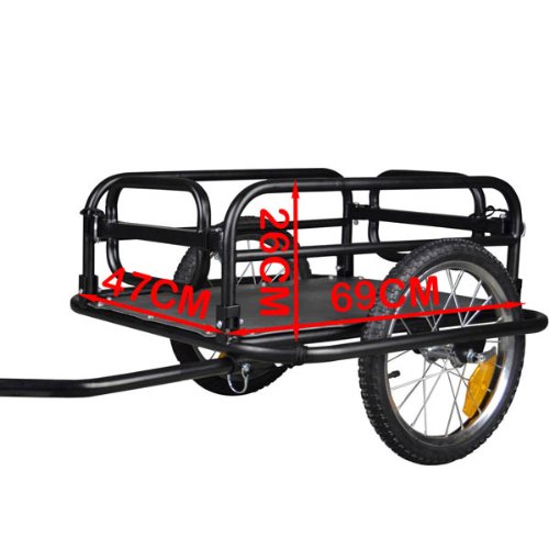 TIGGO 16″ Lastenanhänger Fahrradanhänger Transportanhänger faltbare Rahmen NEU 20300 - 5