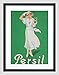 Produktbild ADVERTISEMENT LAUNDRY PERSIL GREEN DETERGENT FRAMED ART PRINT B12X6189