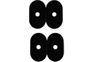 WEPPDUK Lot de 4 autocollants pour valve de vélo | Autocollant de valve de pneu de vélo | Joint autocollant de valve | Adhésif de protection pour pneu de route de montagne