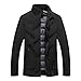 Produktbild Bovake Herren Warm bleiben Mantel Daunenjacke Baumwollmantel Strickjacke Parka Jacke Sweatshirt Pullover Jungen Hoodie Freizeit Tops Casual Longsleeve