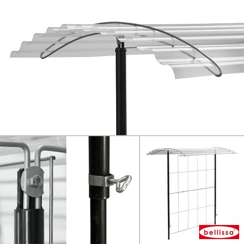 Tomatendach Sinus Basisbausatz H. 120-180 cm 90460 - 4