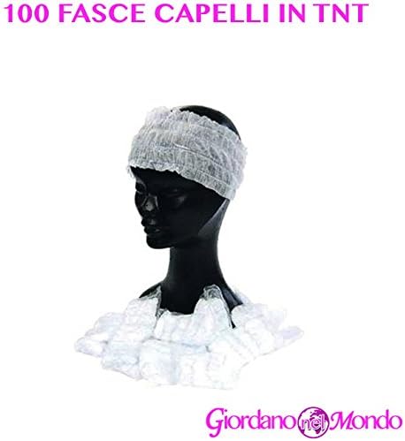 Women's Single-Use TNT Hair Band for Beauticians, Facial Cleansing, Professional Solarium Lamp