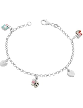 Orphelia Kinder und Jugendliche Armband 925 Sterling rhodiniert Silber