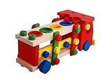 Tonsee Pädagogisches Spielzeug aus Holz Demontage Schraube Mutter Fahrzeug Auto Kid Knock Ball - 4