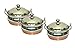 King International Stainless Steel Copper Bottom Serving Set of3pcs RS.1199.00