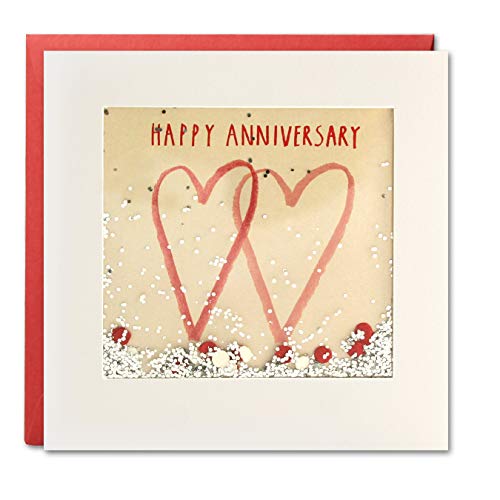 James Ellis PS2273 - Tarjeta de felicitación, diseño"Happy Anniversary"