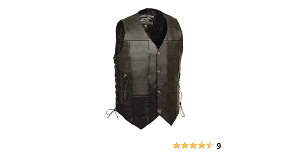 event leather vest