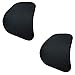 Produktbild Multifunktionale Metall Elastische Auto Lordosenstütze Rückenkissen, Sitz Stahldraht Taille Kissen Geeignet Für Autositz Home Office (2 Paket),Black