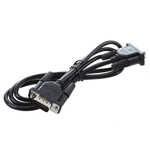 TOOGOO(R)PC Computer Stecker auf Stecker 15-Pin VGA-M/ M-Kabel 1.0 m - Schwarz