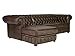Produktbild massivum Sofa Chesterfield 275x80x165 cm Echtleder braun