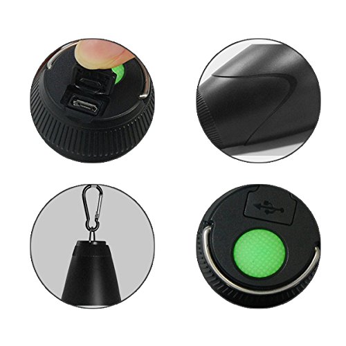 Camping laterne Dimmbar Campinglampe mit IR Fernbedienung 3 Modes und IP64 Wasserdicht Campingleuchte für Wandern, Camping, Notfälle, Hurrikane, Arbeiten in der Dunkelheit - 5