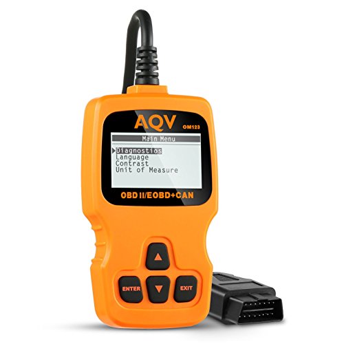 OBD2,AQV Auto Diagnostic Diagnostic Scanner OBD2 Lecteur Code Pour Voiture Auto Scanner Voiture Code Reader Outils Pour Les Diagnostic Voiture OBD2 Scanner Outils Voiture