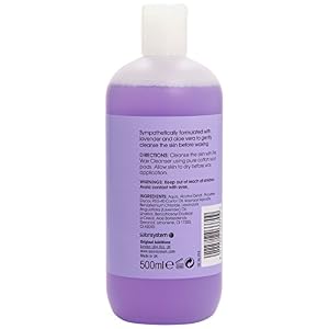 Salon System 500ml Just Wax Pre Wax Sensitive Skin Cleansing Hygiene Gel - Image 3