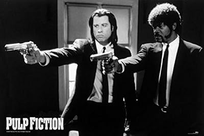 1art1® 1art1 39100 Poster Pulp Fiction Fusils 91 X 61 cm