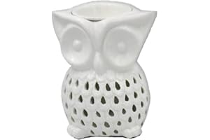 Desire Aroma LP47290 Ceramic Desire Electric Aroma Lamp | White owl design | 1 Pc