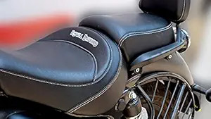 Sahara Seats Meteor 350 Fireball, Stellar | Supernova Seat Cover for Low Riding Seats and Touring Seats - Stapling Recommended