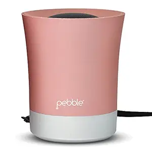 Pebble XS - Wireless Portable Bluetooth Speaker with Microphone/USB/SD Card Reader/AUX in (Rose Gold)