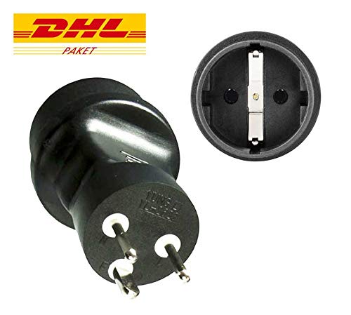 Preisvergleich Produktbild Reiseadapter DÄNEMARK Netzadapter Stromadapter Steckeradapter Adapter Grönland Färöer Inseln (1)