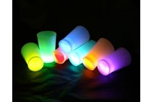 KAWIN Shopping on line 6pz Bicchierini Luminosi Starlight per Feste