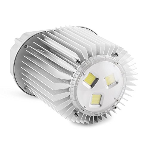 Lightcraft High Bright Fluter LED Hallenstrahler (150 Watt, großer Abstrahlwinkel, hoher Wirkungsgrad, niedriger Stromverbrauch, Aluminium) silber - 5
