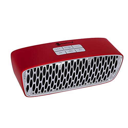 Preisvergleich Produktbild ALWAYZZ Tragbare drahtlose Bluetooth Lautsprecher wasserdichte Outdoor Stereo bass spalte Sound Box Lautsprecher mit mikrofon freisprecheinrichtung tf USB aux fm für iPhone xiaomi,Rot
