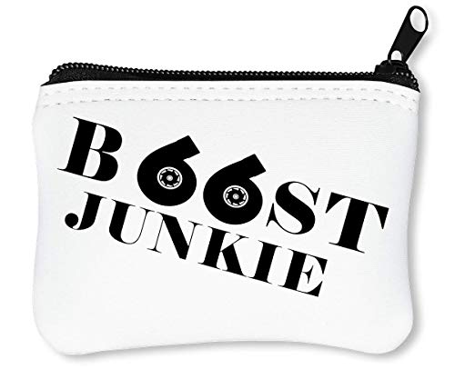 Preisvergleich Produktbild Boost Junkie Car Sticker Reißverschluss-Geldbörse Brieftasche Geldbörse