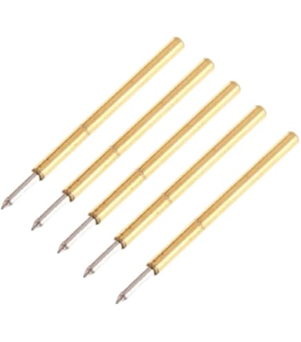 Spring Loaded Probe Pins Electronic Testing Probes Uxcell 100Pcs P100A Test Probes - 1.5mm ...