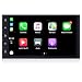 Produktbild PUMPKIN Autoradio Radio Integrierte CarPlay und Android Auto Unterstützt Navi Bluetooth USB DSP MicroSD 2 Din 7 Zoll Bildschirm MMAuto