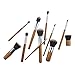 Jiam Premium Professional Natural Bamboo Handles Super Soft Bristles 11 pcs Makeup Brush Set/Face Powder/Concealer/Eyeshadow/Blending/Contour/ Eyeliner Lip Brush Tool