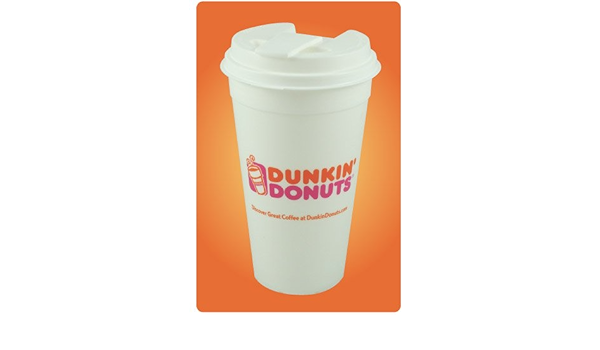 Dunkin Donuts 16oz Spill Proof Lid Travel Coffee Tea Cup Mug Tumbler Amazon De Kuche Haushalt