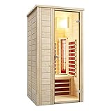  Unbekannt Infraworld Vario Natura 103 Infrarotkabine Größe 103 x 100 cm 390173