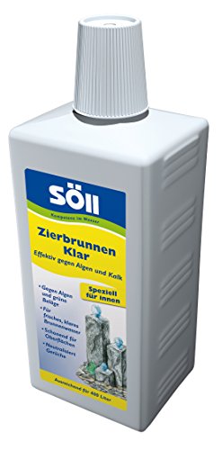 Söll 12726 ZierbrunnenKlar – Effektiv gegen Algen und Kalk – 1 l - 2