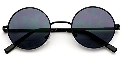 Nuevas Gafas de Sol Retro con Cristales Redondos Pequeños Inspiradas en John Lennon Vintage