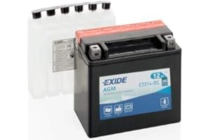 Batteria moto EXIDE ETX14L-BS 12AH YTX14L-BS BUELL MOTORCYCLES
