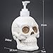 Produktbild Kreative Sprayer Schädel Flasche Schädel Flüssigkeit Flasche Seifensack Schaum Seife Abfüllung Parfüm Flasche Für Halloween Party Decor Indoor Urlaub 350 ML / 12 Unzen