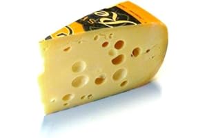 Jarlsberg Cheese Reserve Norwegian Cut Cheese 12 Months Aged 1 kg Cool Box Shipping with Polystyrene Box and Special Ice Pack for Food Shipping