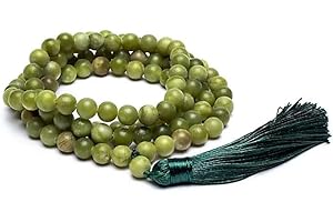 Panotophia Mala grüne Jade mit Quaste- 0.8cm